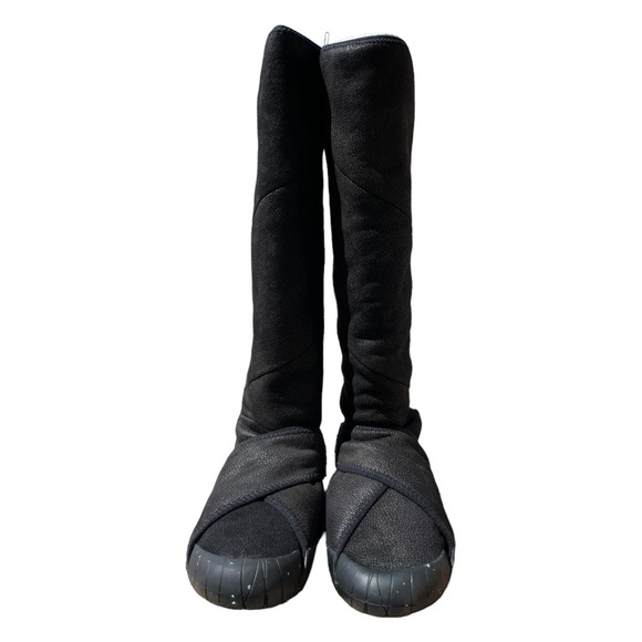 Vibram Furoshiki Shearling‎ High Boots Women's Black Size S (38/39) Size 7 - Picture 2 of 8